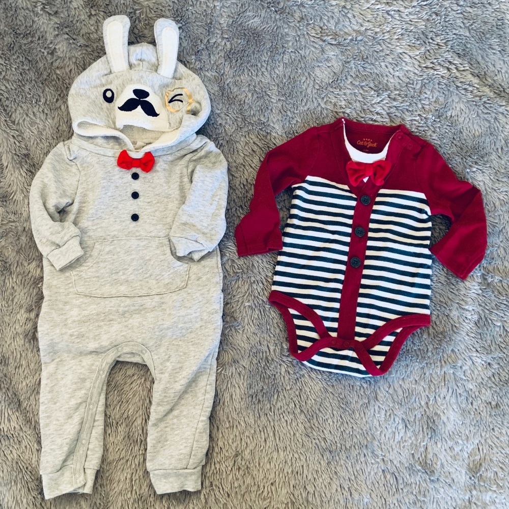 🐰 Cat & Jack Faux ‘Tux’ Bundle